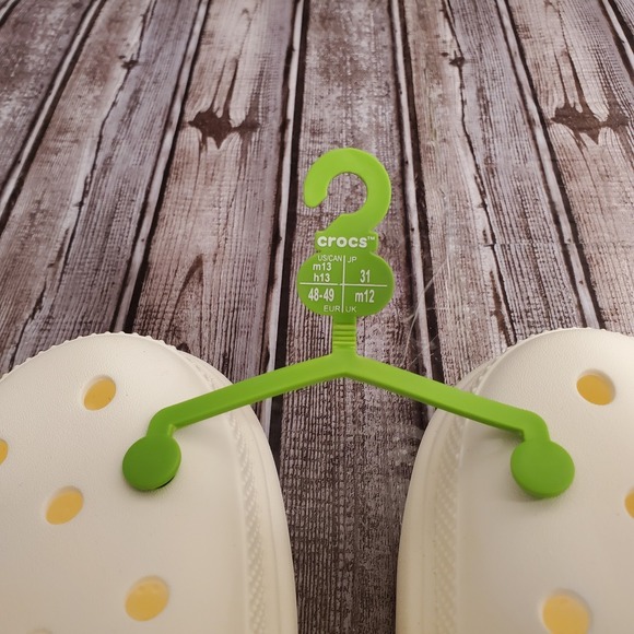 CROCS Stomp Clog White Slip On Platform  Mens 13 - Picture 10 of 11